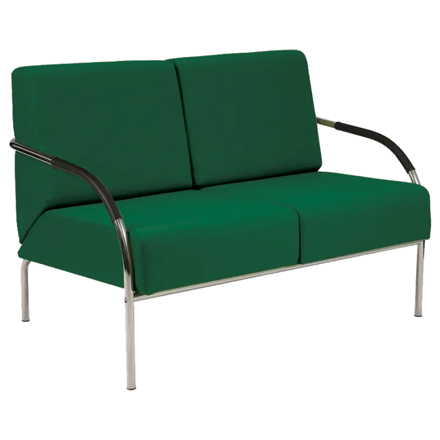 SPA 2 chrom, látka BONDAI BN15 (7008) - látka tyrkysová zeleň